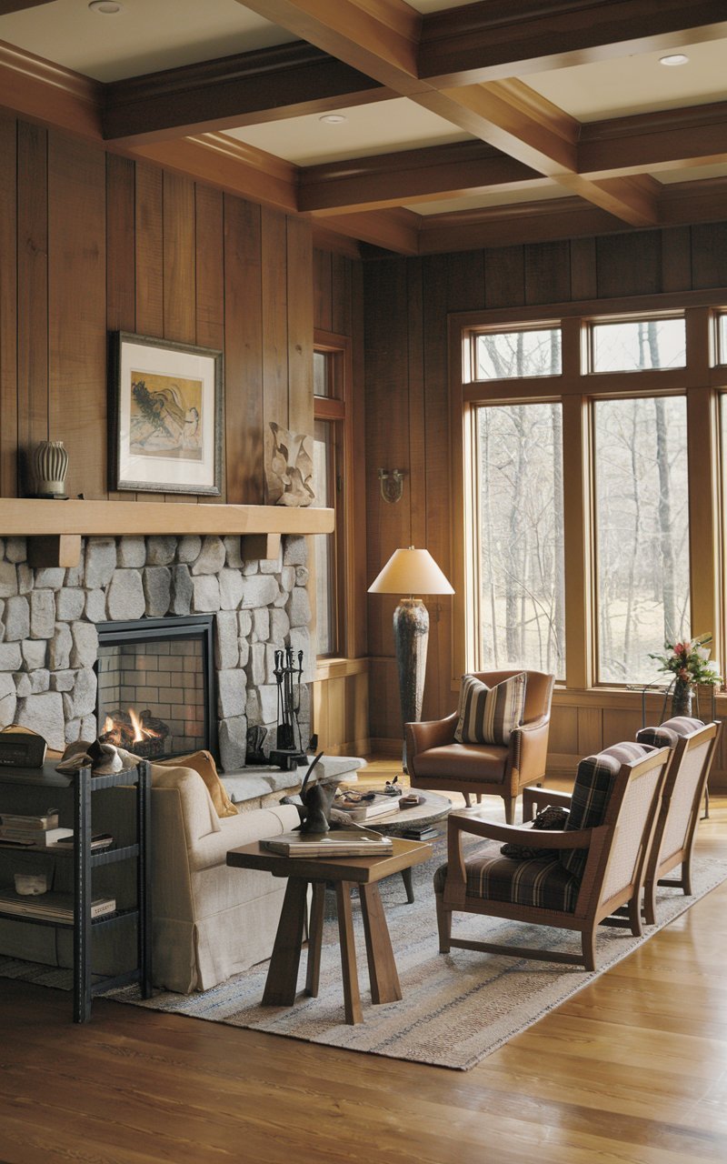 Image showcasing These 97 Cozy Earthy Living Room Ideas will make your Guests envy you ...