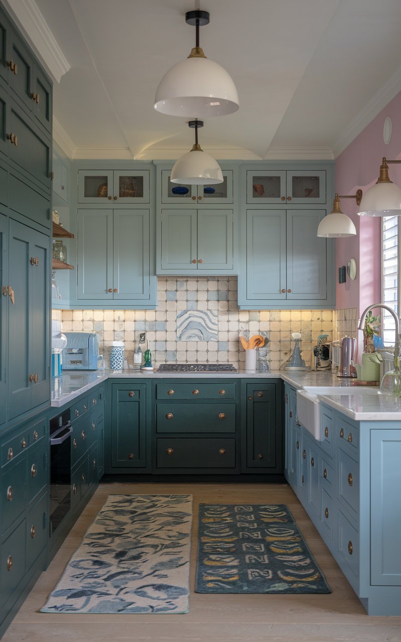 59 Dark Green Kitchen Cabinet Ideas to Bookmark Now: Wait Until You See ...