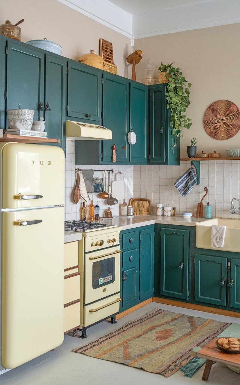 59 Dark Green Kitchen Cabinet Ideas to Bookmark Now: Wait Until You See ...
