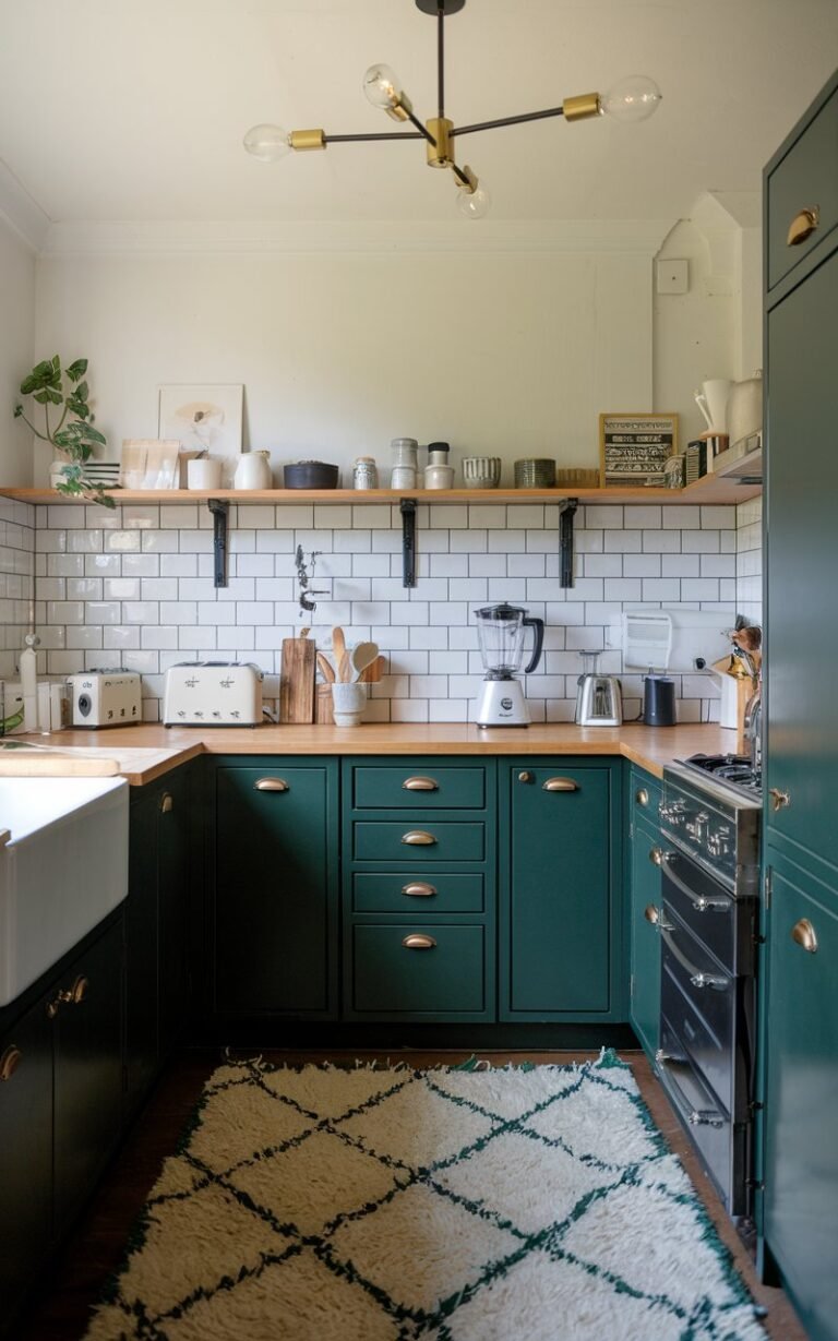 59 Dark Green Kitchen Cabinet Ideas to Bookmark Now: Wait Until You See ...