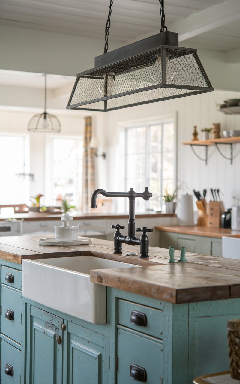 55 Antique Kitchen Island Ideas That’ll Transport You to a Rustic ...