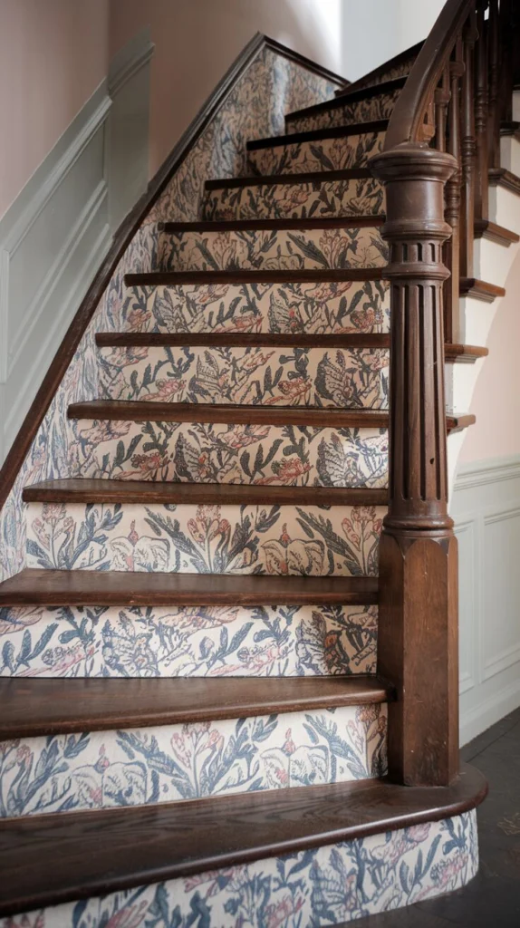 Add Wallpaper on the Risers
