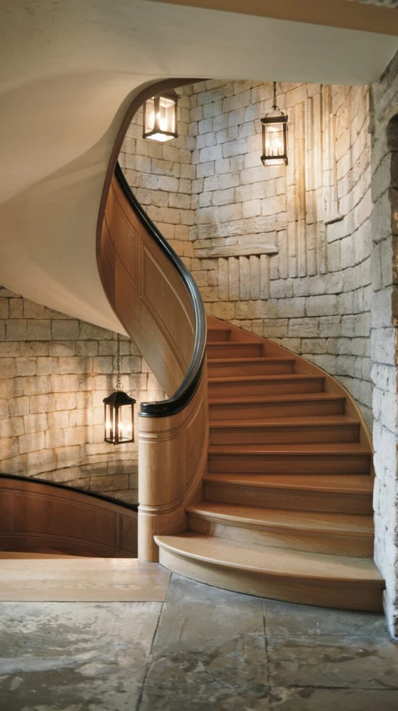 Add a Curved Banister