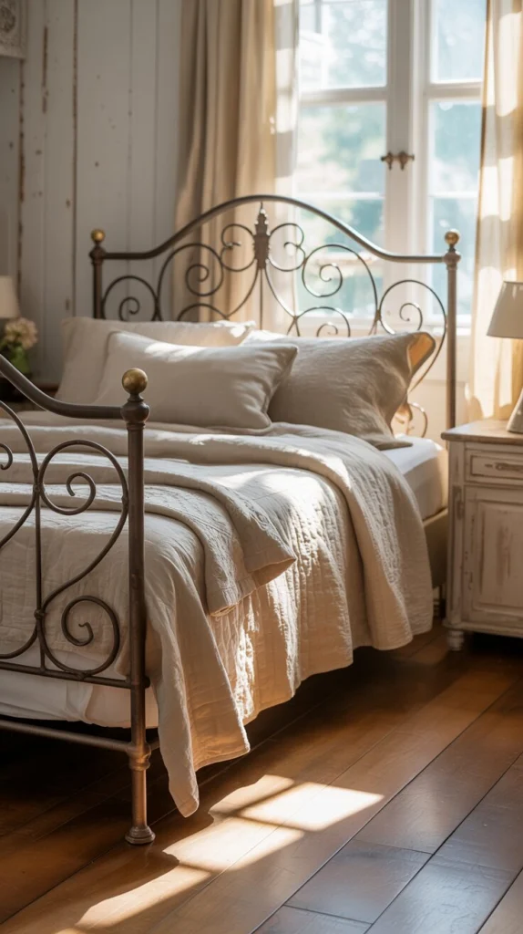 Add an Iron Bed Frame