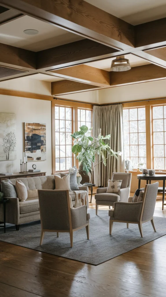 Create Conversation Zones With Seating