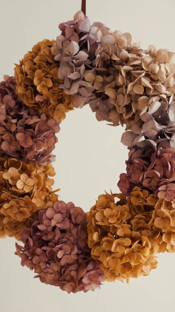 Create a Hydrangea Wreath