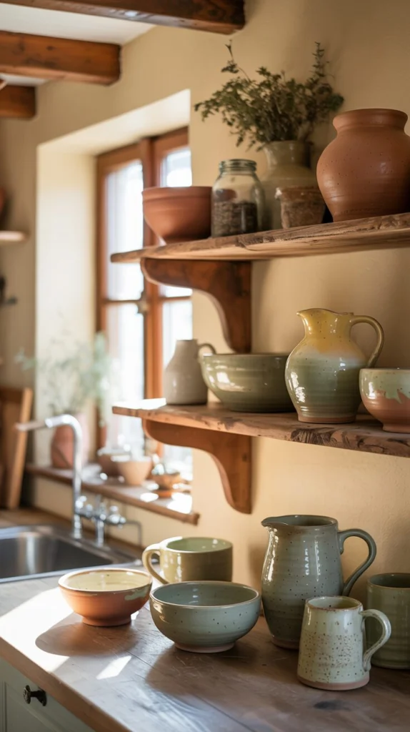 Decorate with Handmade Pottery