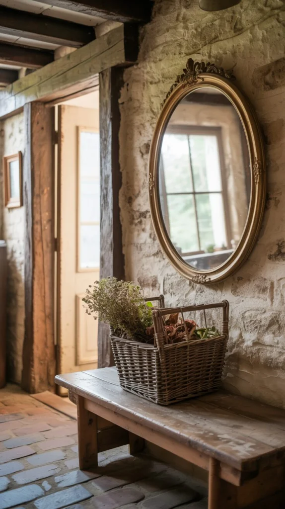 Hang a Vintage Mirror