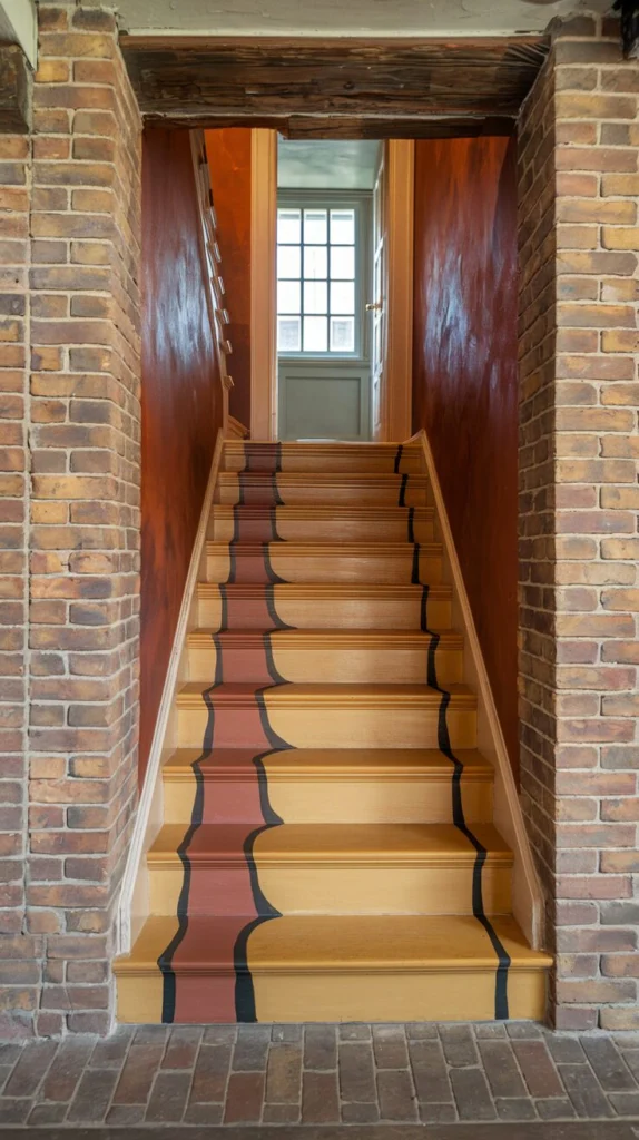 Paint a Runner Instead of Using Fabric