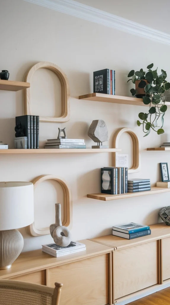 Style Shelves With Odd Numbers