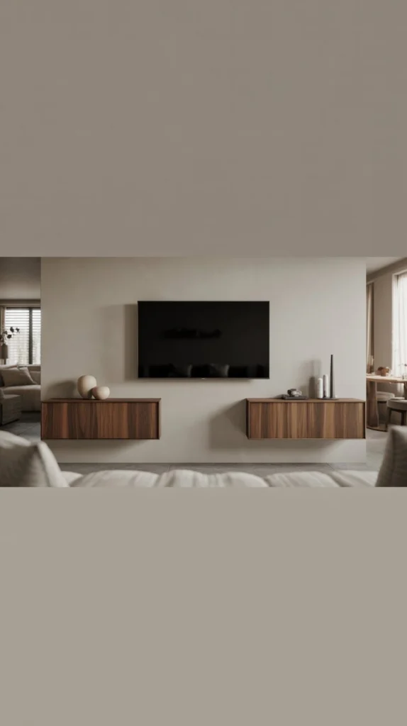 Add Floating Side Cabinets