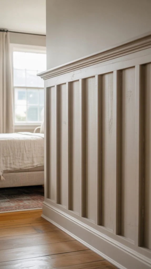 Create Tall Board and Batten Wainscoting