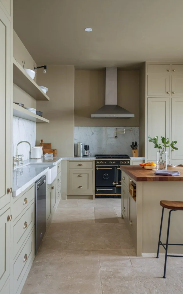Create zones for different kitchen tasks