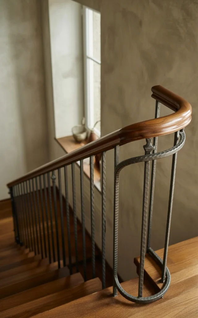 Design the railing as part of the home’s story