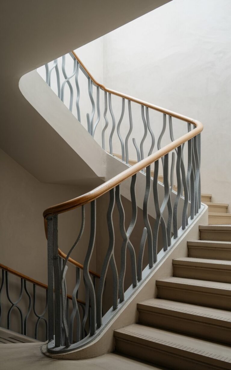 Subtle Railing 26 Staircase Railing Design Ideas That Turn a Simple Staircase Into a ...