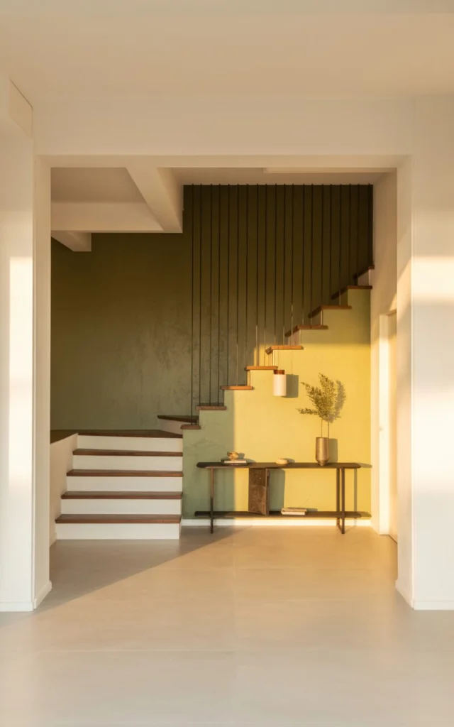Use Color to Define the Staircase Zone