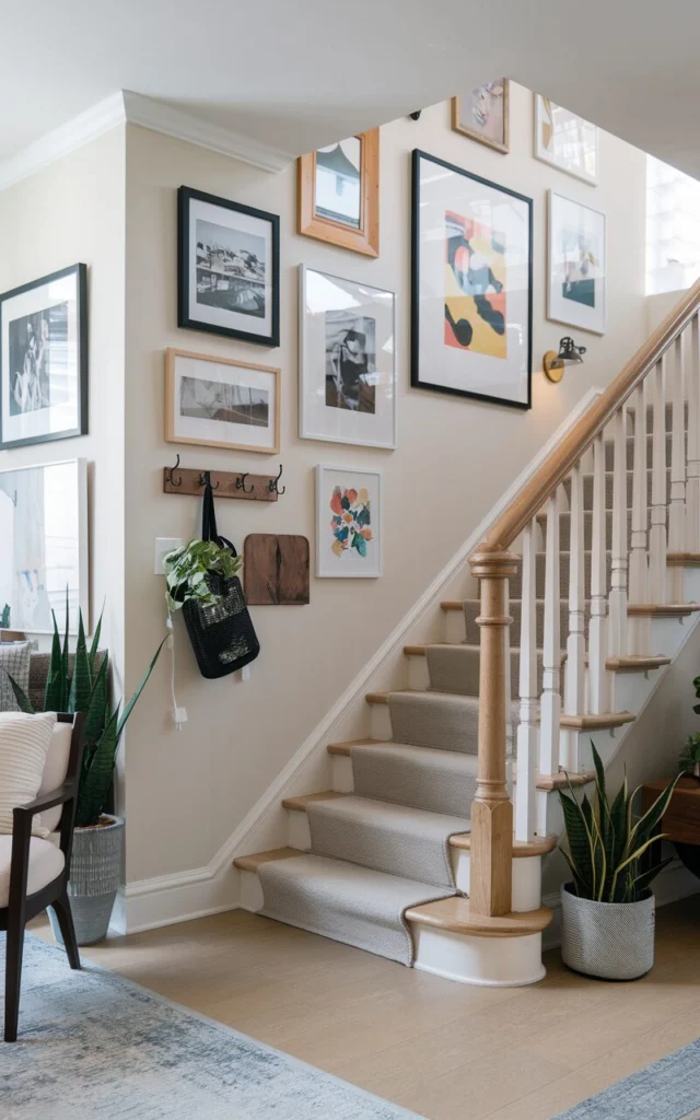 Use the Staircase Wall as a Design Feature