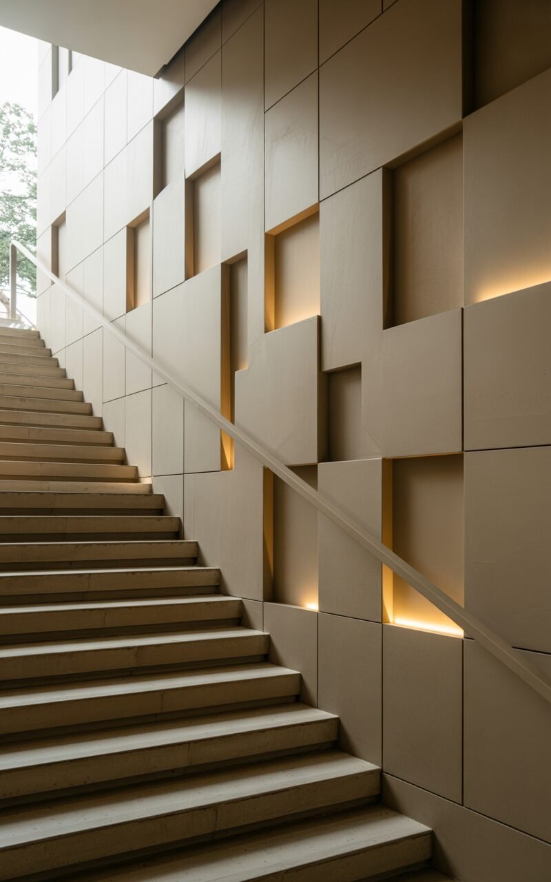 23 Modern Staircase Wall Designs That Instantly Elevate Your Home – A ...
