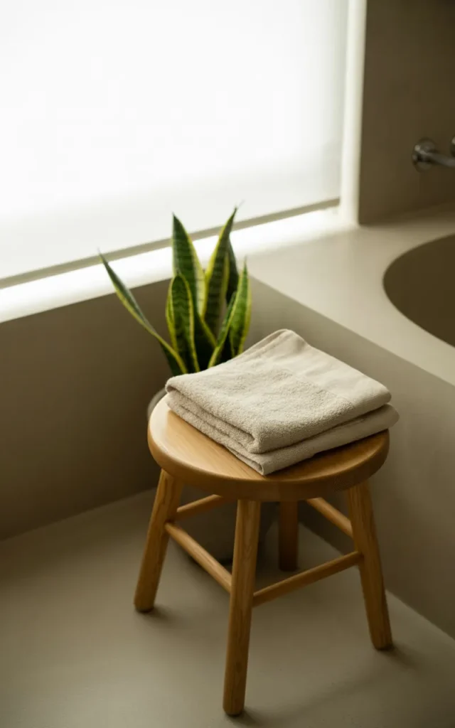 Design a Zen Corner with a Stool