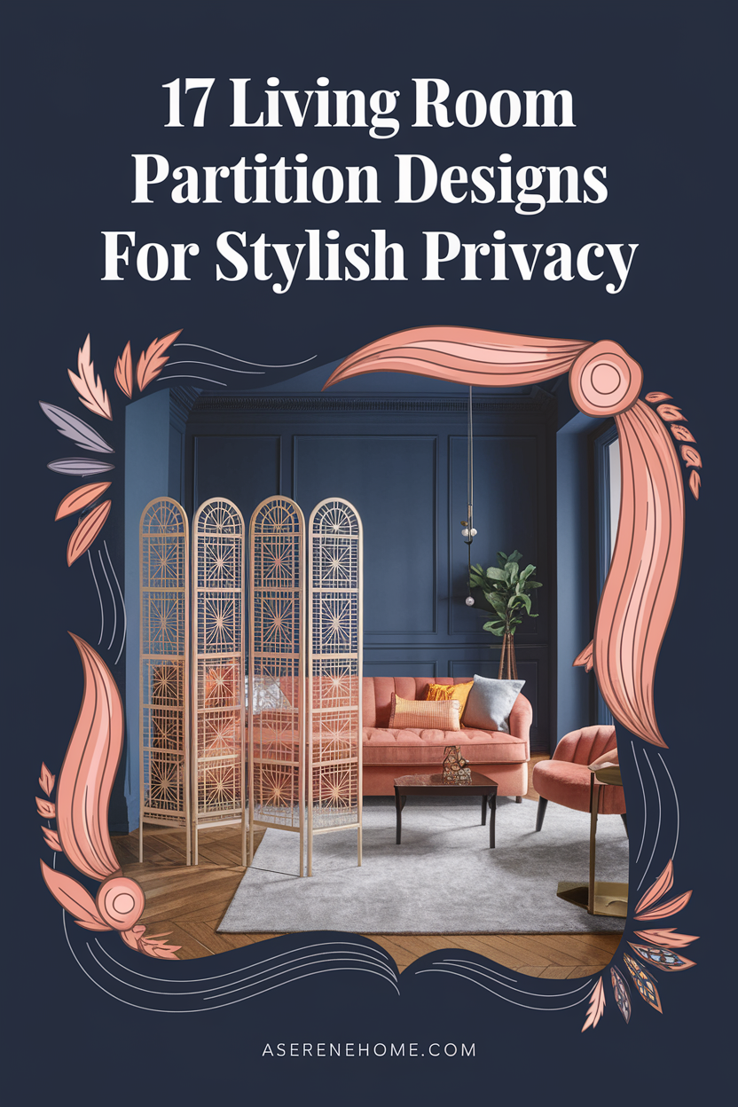 17 Living Room Partition Designs That Redefine Your Space Beautifully ...