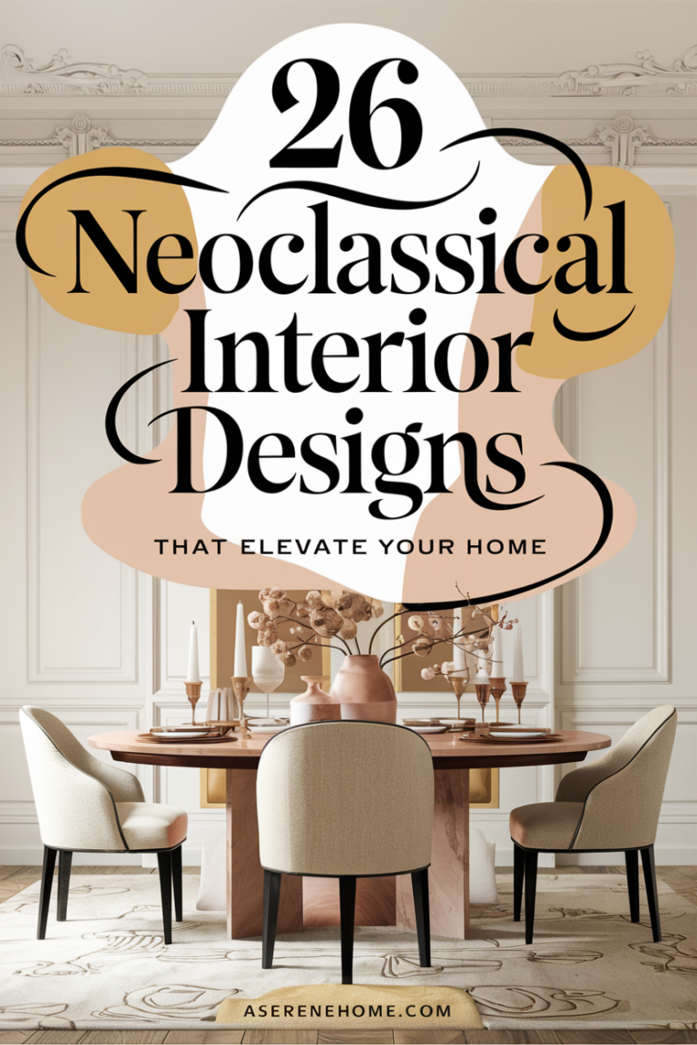 23 Neoclassical Interior Designs That Feel Timeless Yet Effortlessly ...