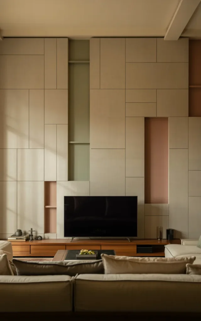 Add a pop of color with panel inserts