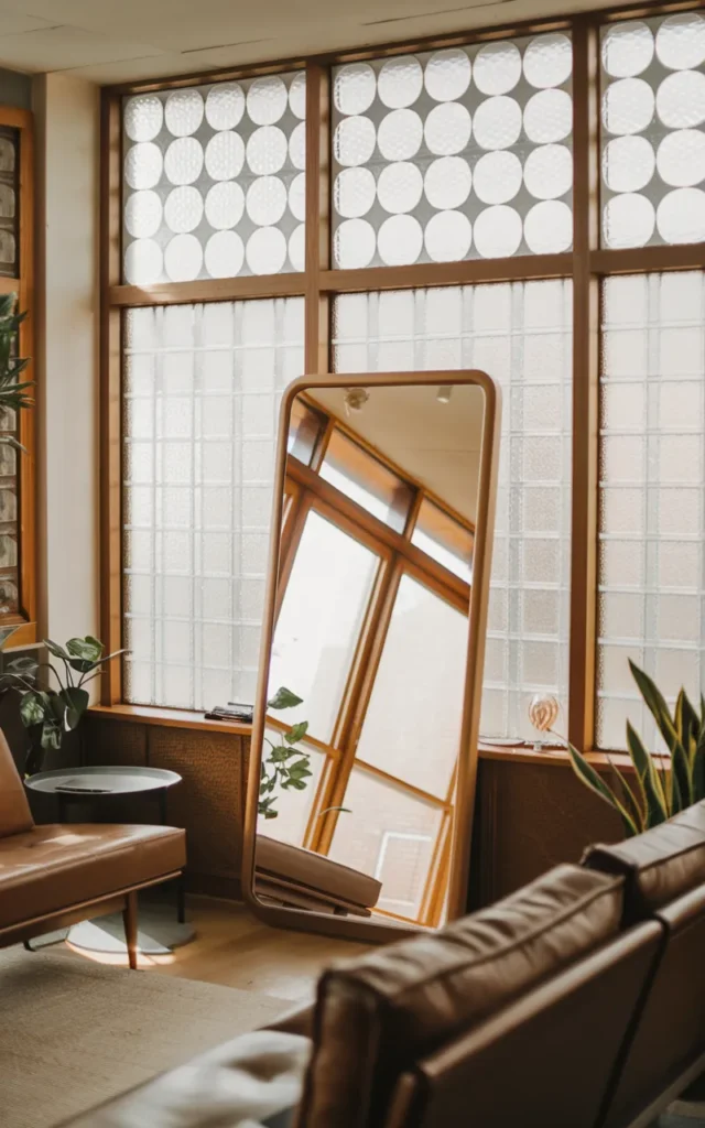 Add a statement mirror to reflect light