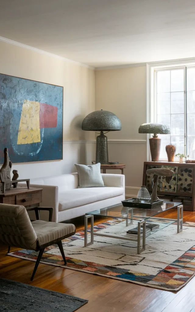Blend vintage and modern pieces for character