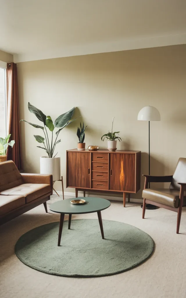 Choose furniture with exposed legs for a lighter look