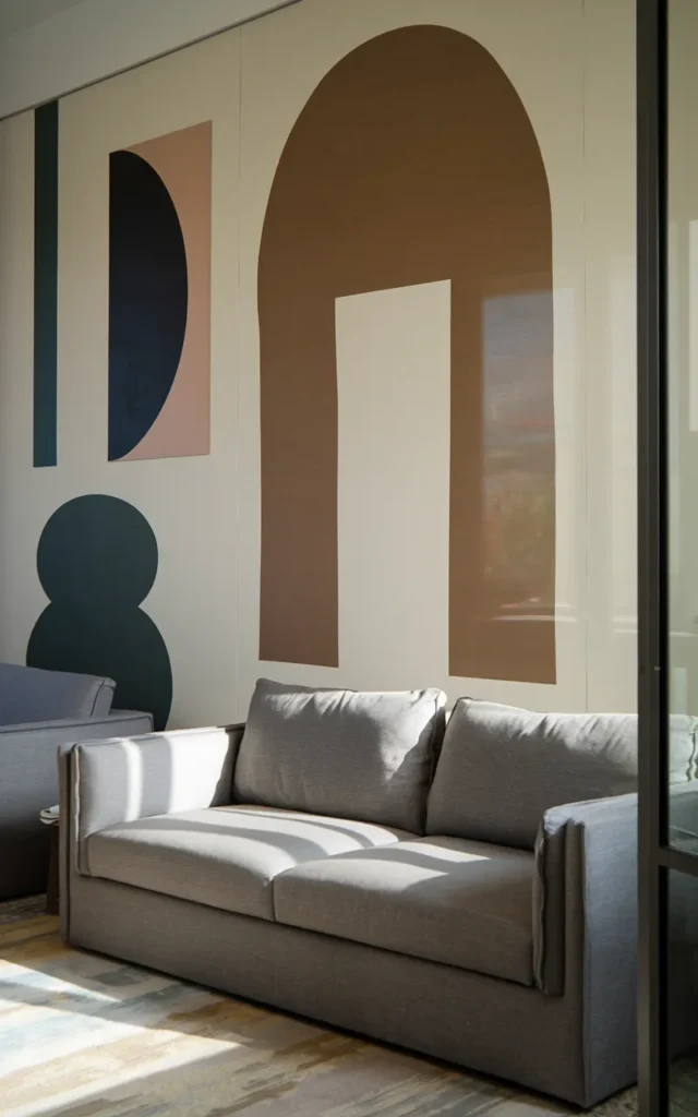 Hang art slightly larger than you think you need