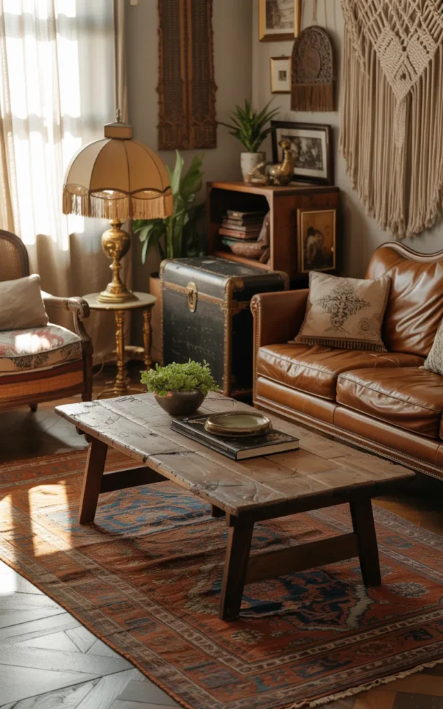 Incorporate vintage or thrifted pieces
