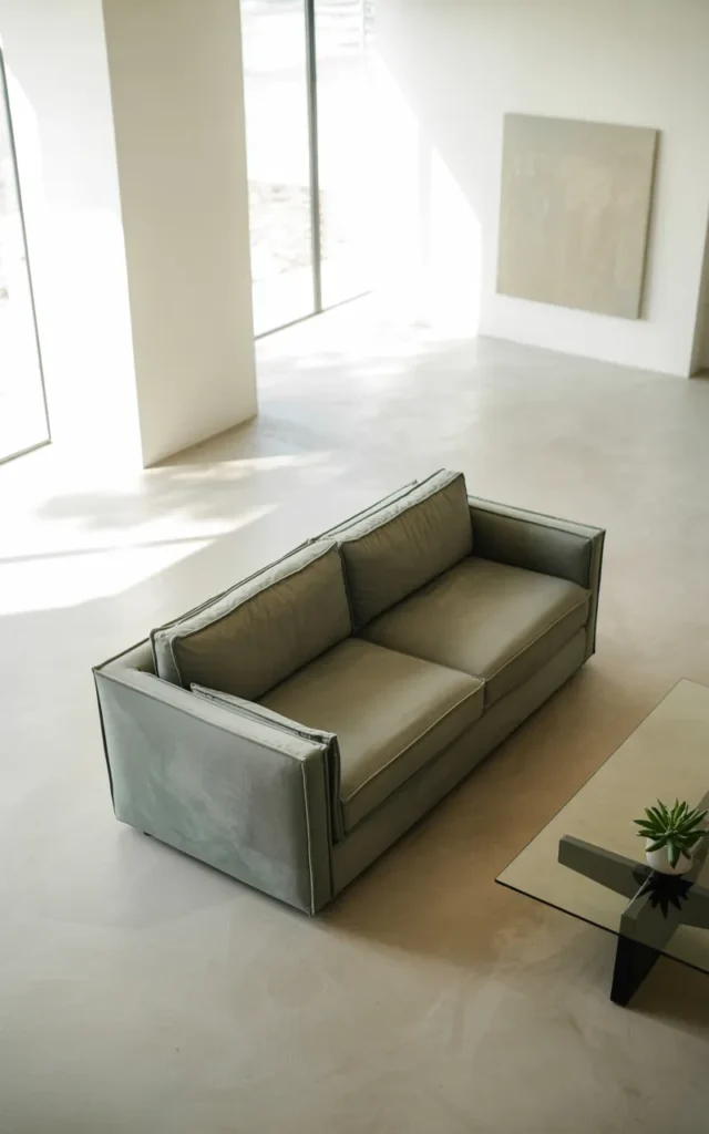 Invest in one statement sofa instead of many pieces