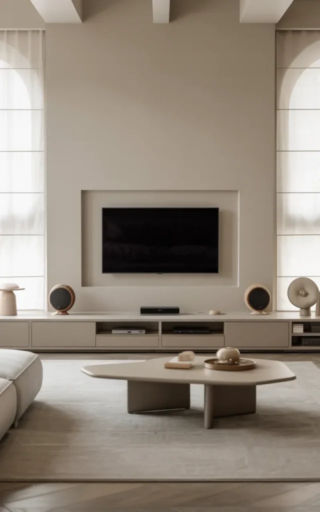Keep cables and tech out of sight