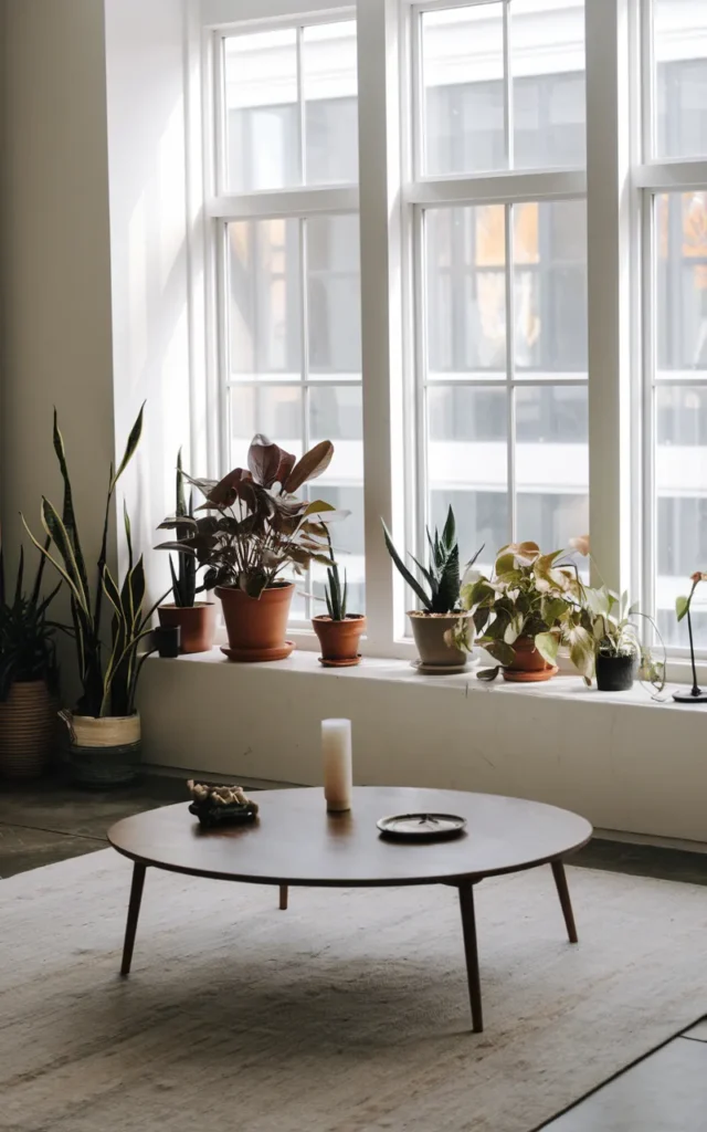 Keep surfaces intentionally empty
