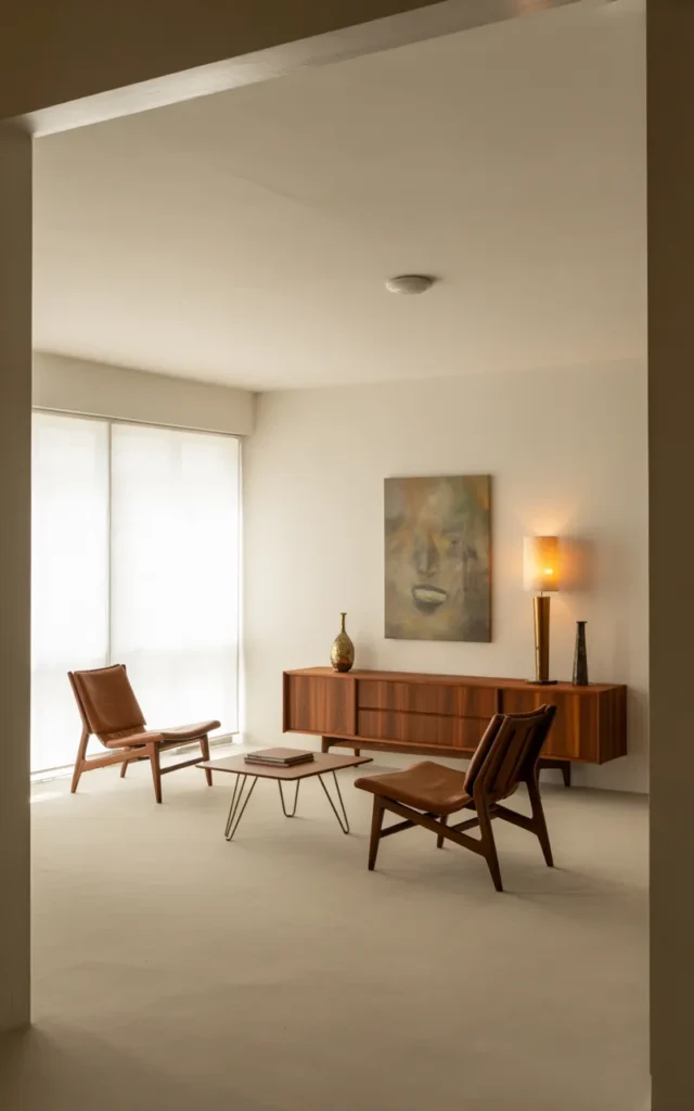 Keep your walls mostly uncluttered