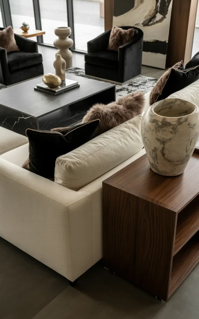 Play with contrast to create visual drama