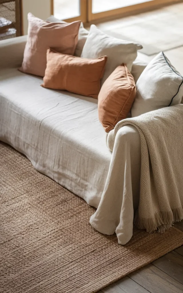 Swap synthetic fabrics for natural textiles