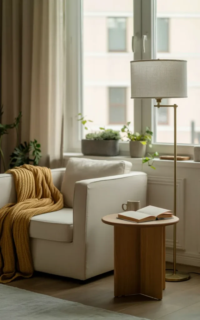 Create a cozy reading corner
