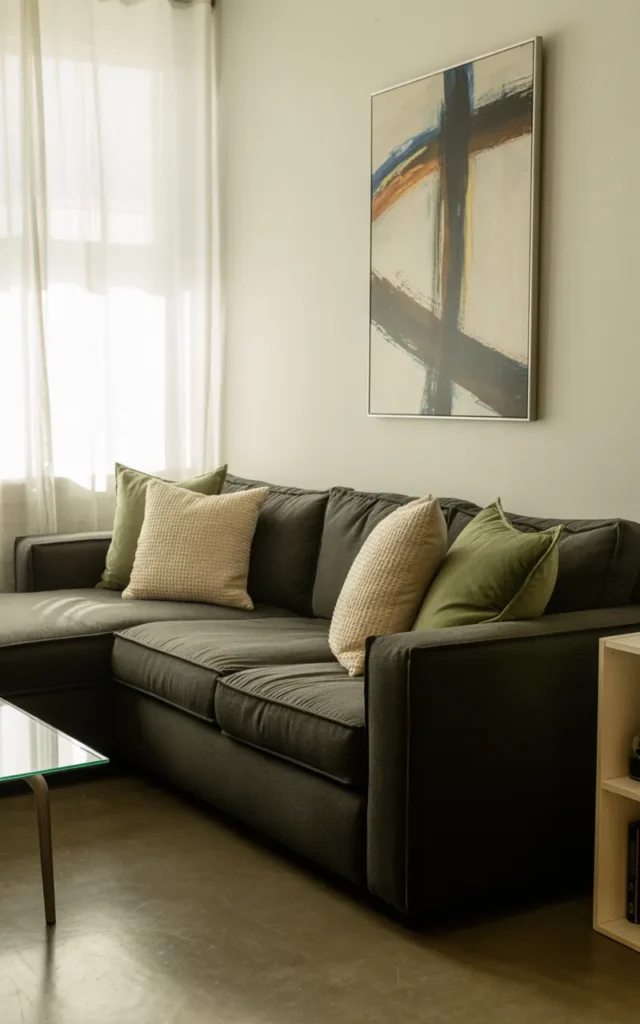Create a focal point to anchor the room