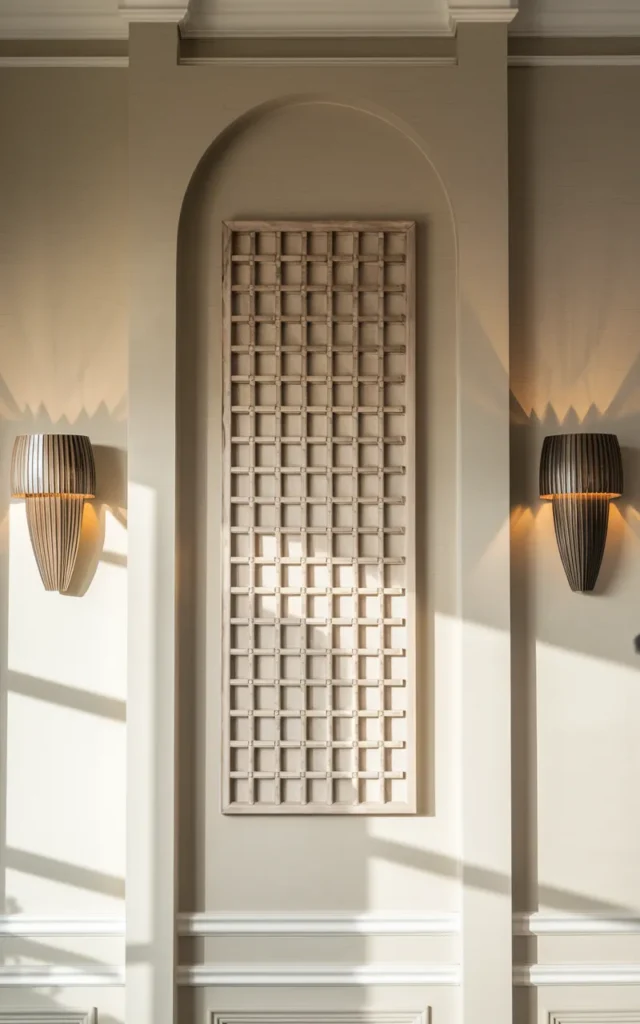 Install wall sconces for soft lighting