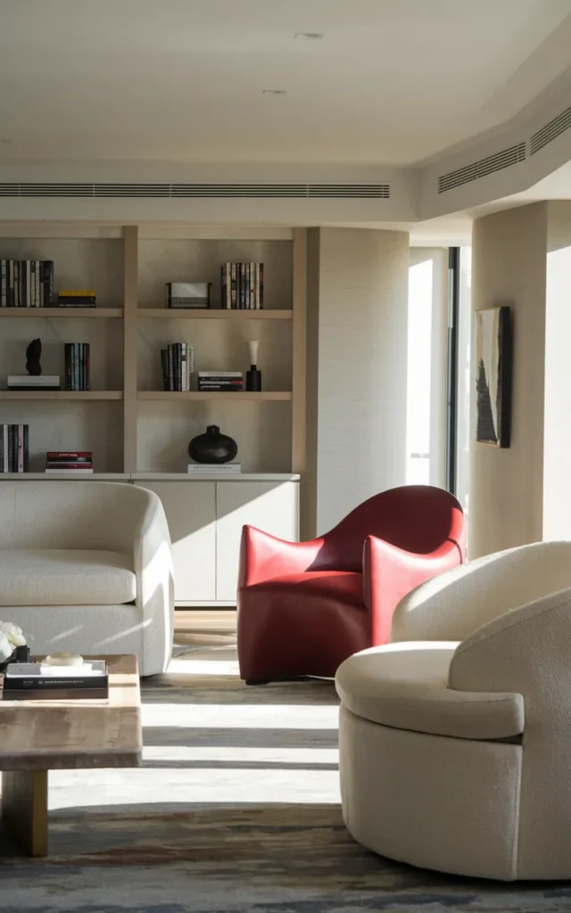 Introduce a bold accent chair