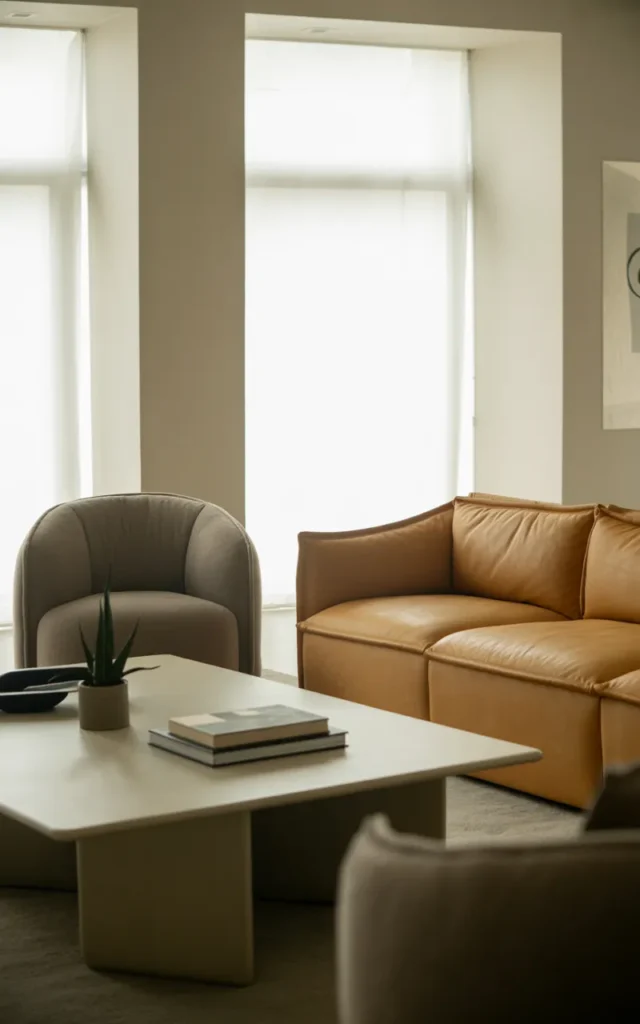 Start with a calm, neutral base