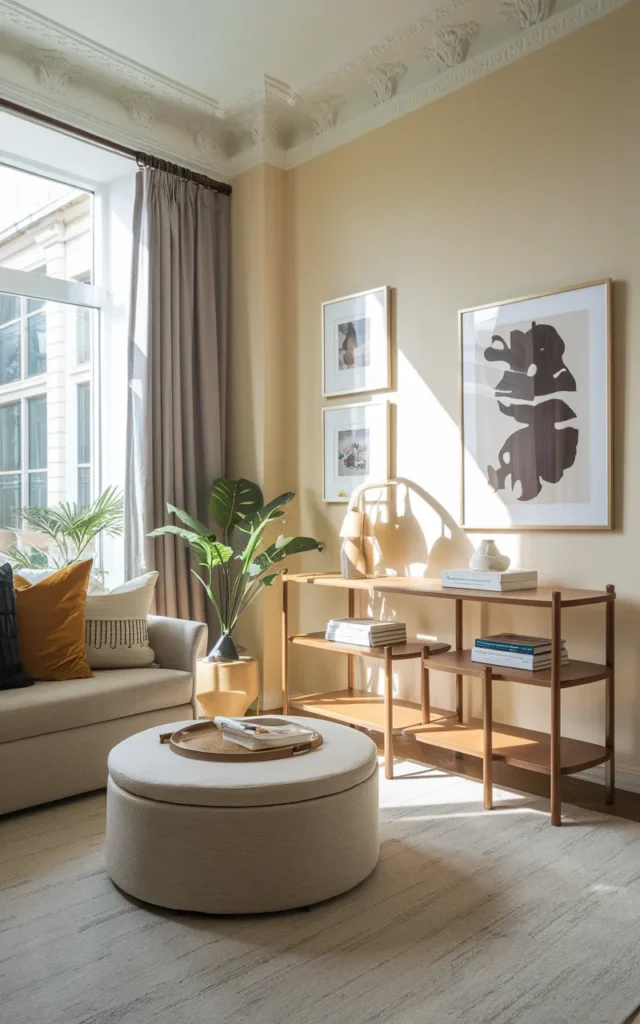 Use multi-functional furniture