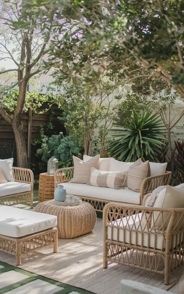 Add a Woven Outdoor Seating Set
