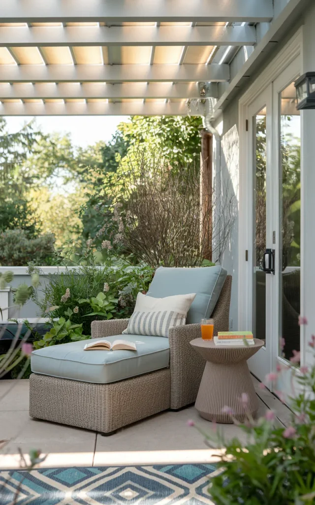 Create a cozy reading nook.