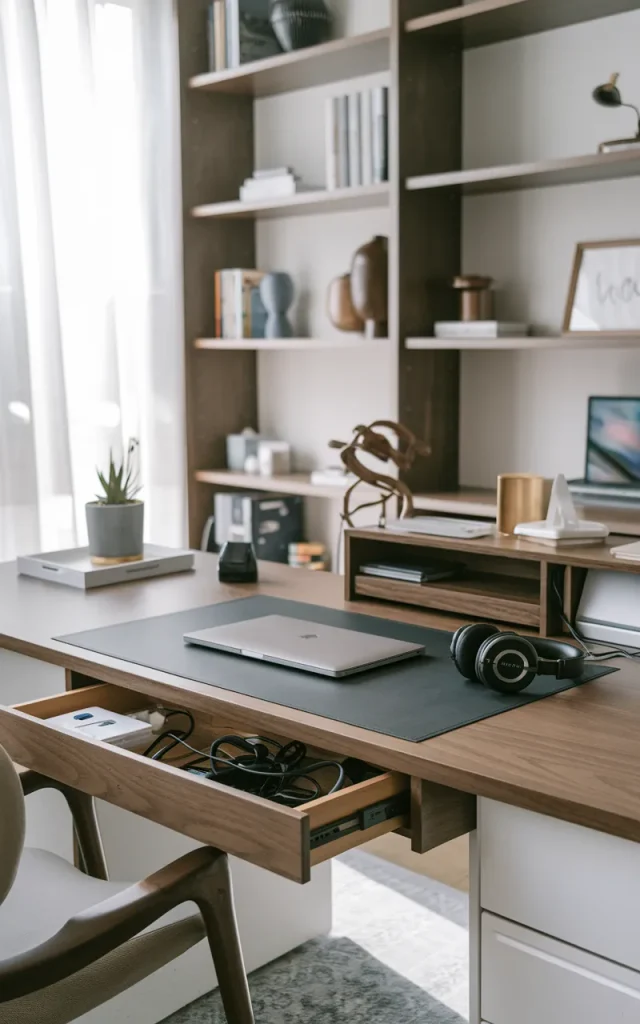 Create a hidden charging station.