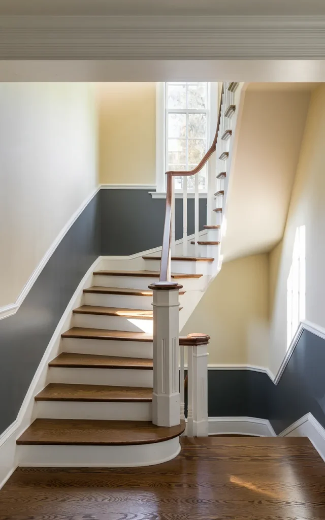 Create a two-tone paint effect for subtle drama