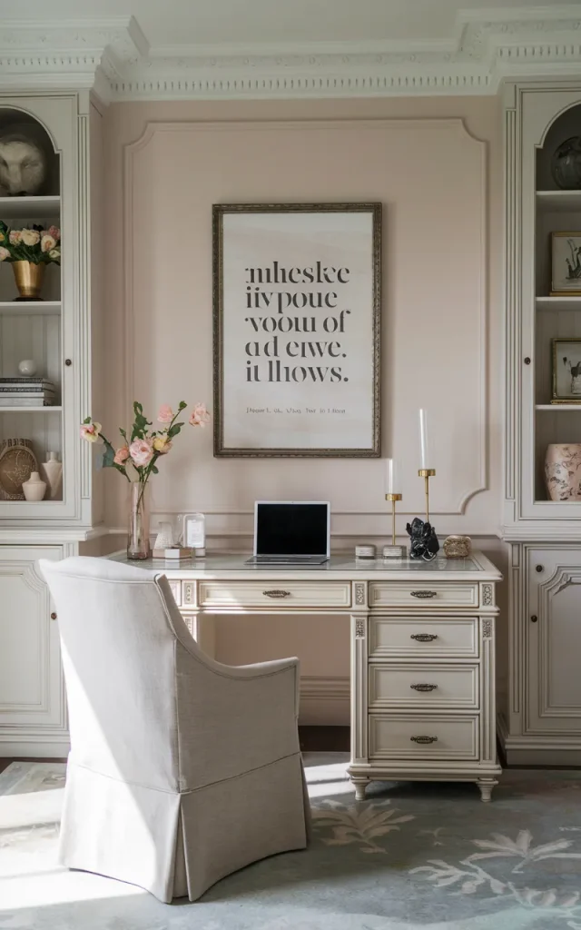 Frame your favorite inspirational quote.