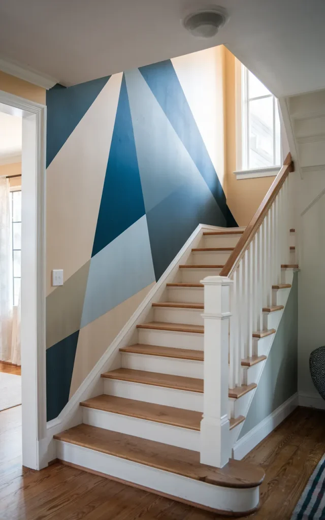 Install Geometric Paint Patterns