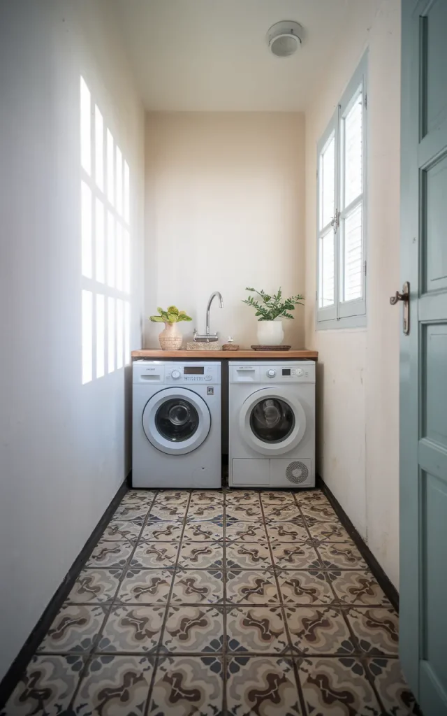 Introduce Pattern Through Flooring Instead of Walls